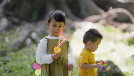 kids playing at the park