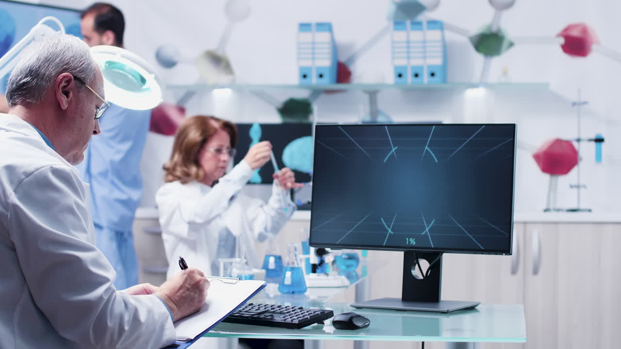 Scientists Conducting Medical Research in a Laboratory