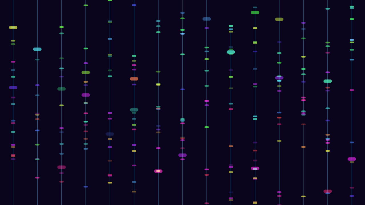 Vibrant and orderly, this image features a grid of multicolored dots on a dark backdrop, offering a seamless and visually appealing pattern for website or app backgrounds