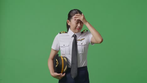 piloto molesto