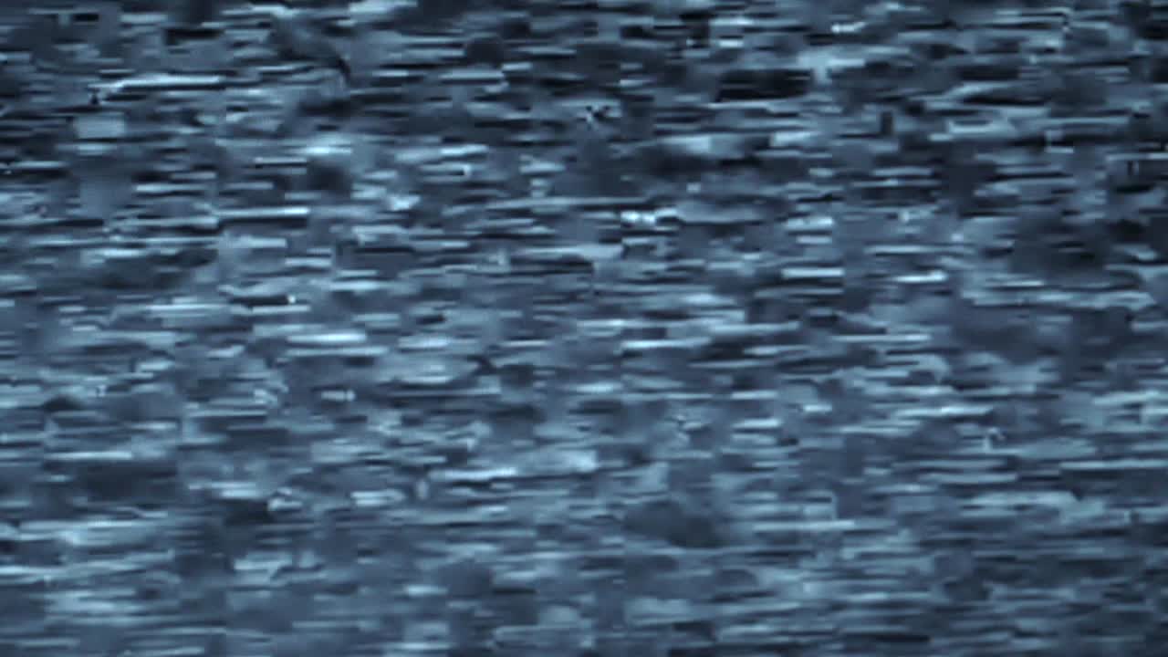 TV Noise with No Signal