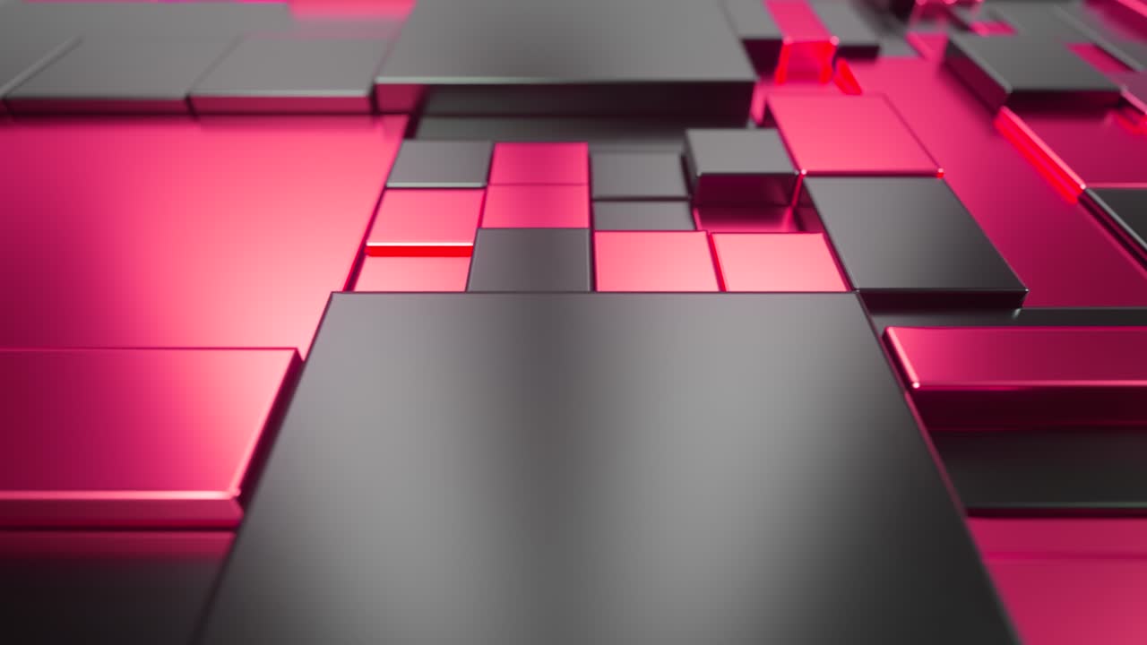 bloques metálicos geométricos abstractos