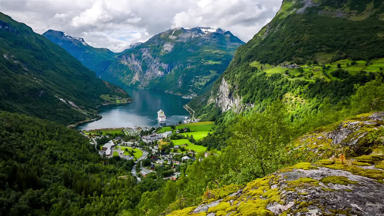 Fiordo di Geiranger, Norvegia