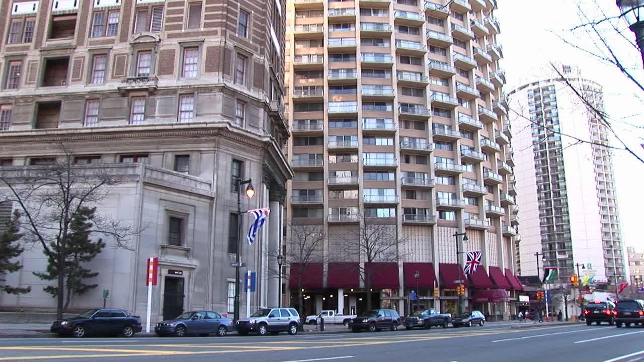 panear un complejo de apartamentos de lujo