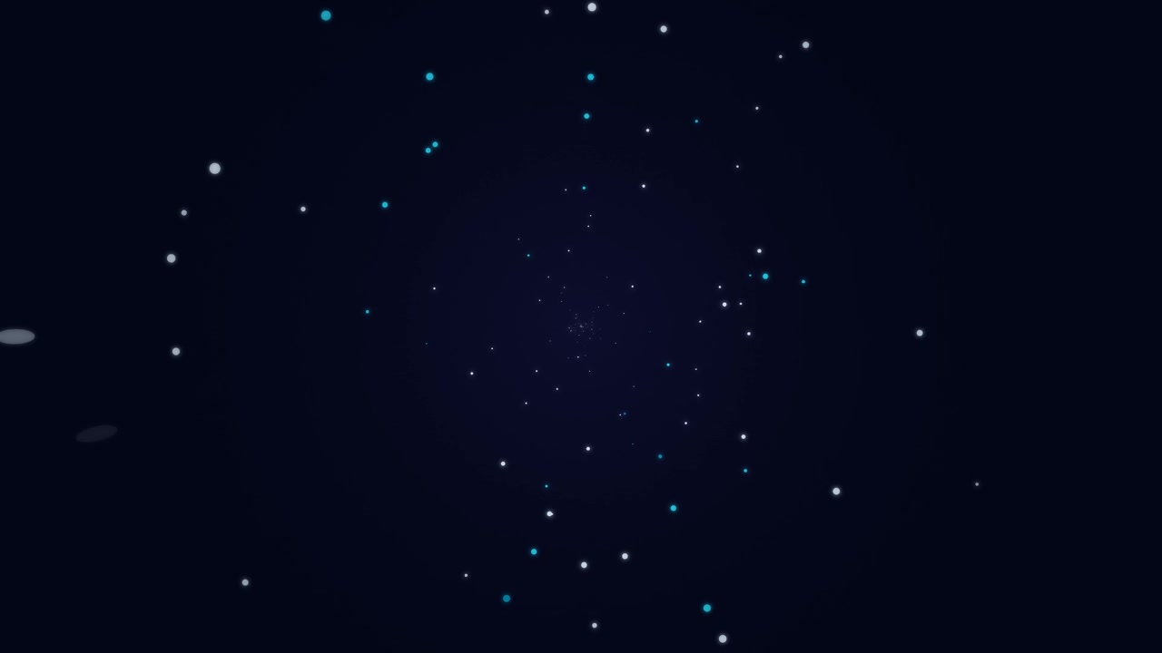 Abstract Motion Background with Floating Glowing Particles | Premium ...