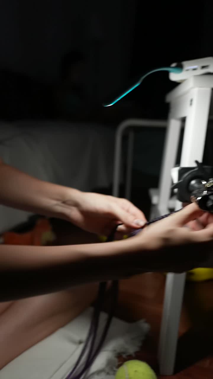 Braiding string by hand