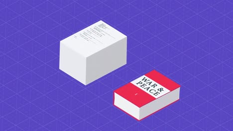 código, computadora e ilustraciones de libros