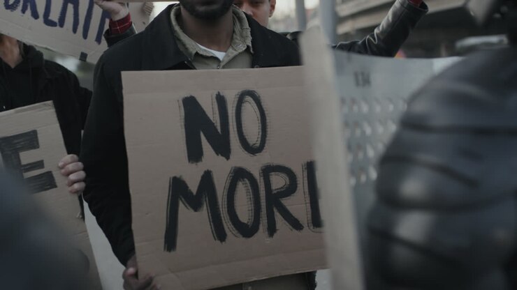Protesta per la giustizia sociale e l'uguaglianza