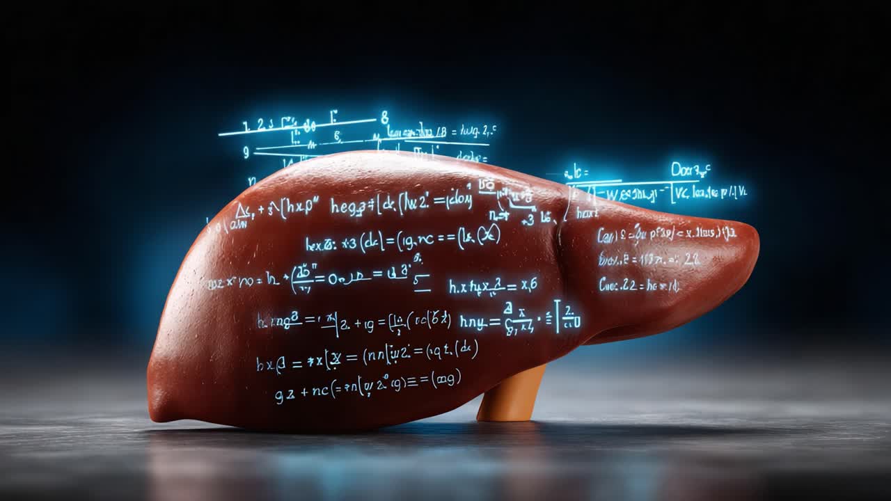 Exploring the Intricacies of Liver Function and Health through Mathematical Formulations and Illustrations, Merging Biology with Analytical Concepts in a Powerful Representation