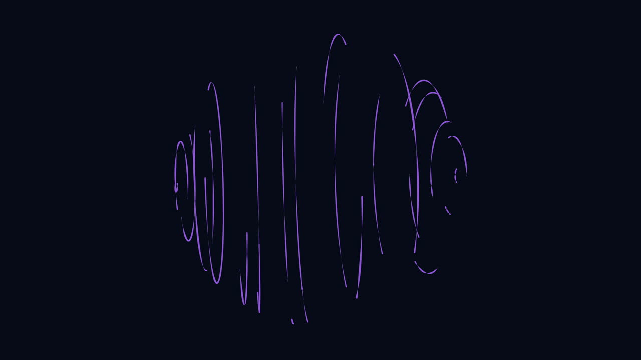 브랜드 및 로고를 위한 우아한 파란색 나선형 디자인 요소