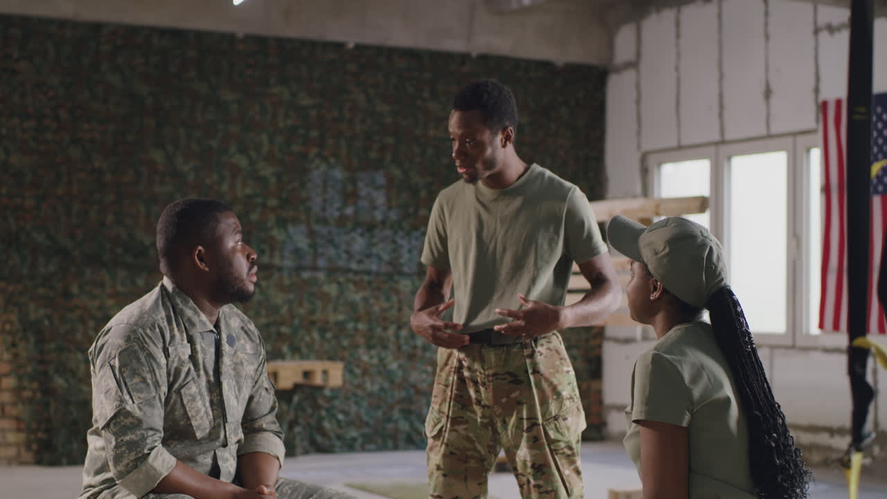 Military Personnel Training Discussion