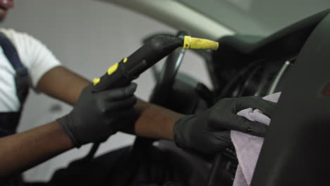 detalles del interior de los automóviles