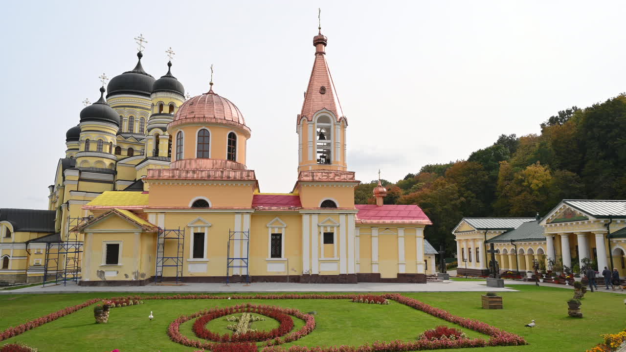 Hancu monastery church in Moldova