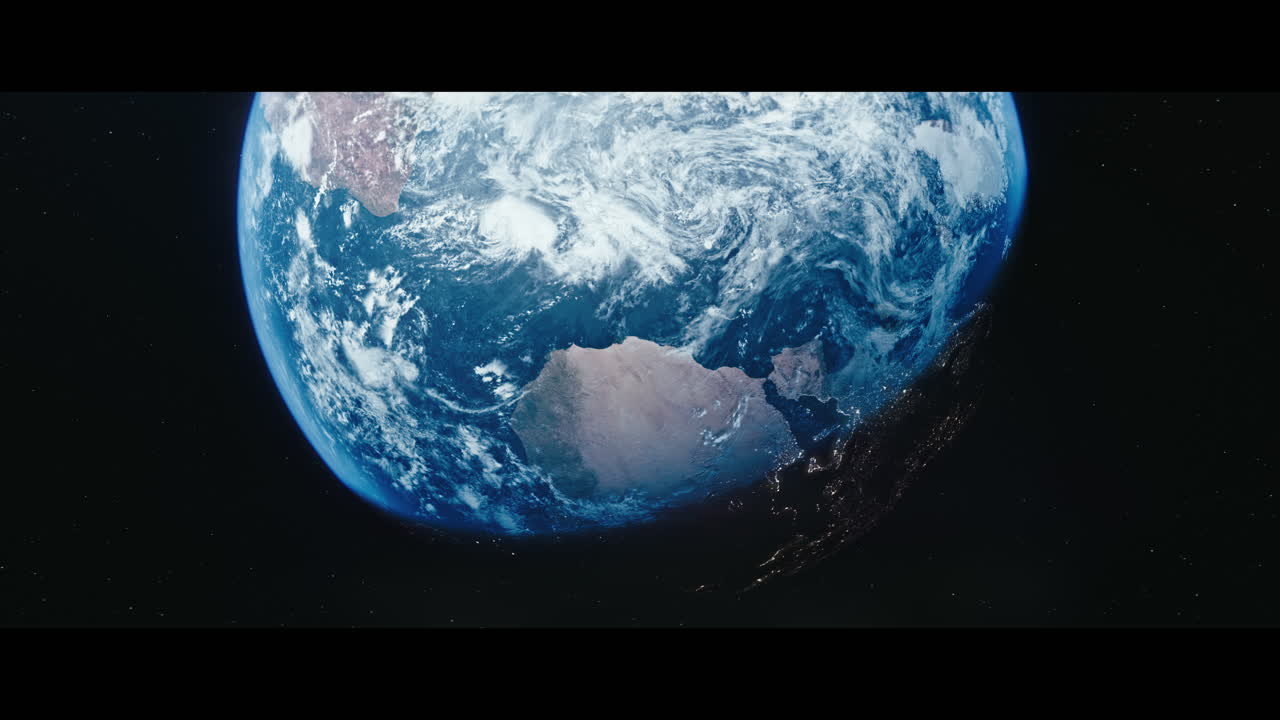 우주 에서 볼 수 있는 지구