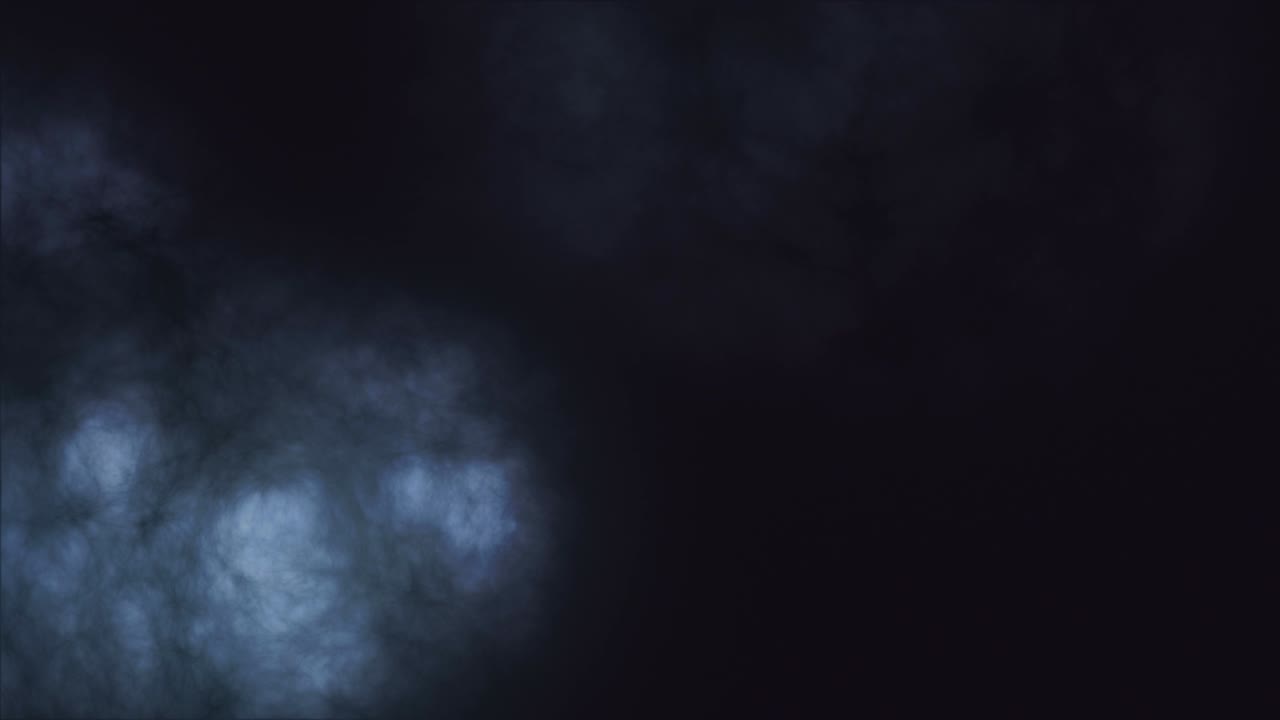 el bucle de las nubes de tormenta