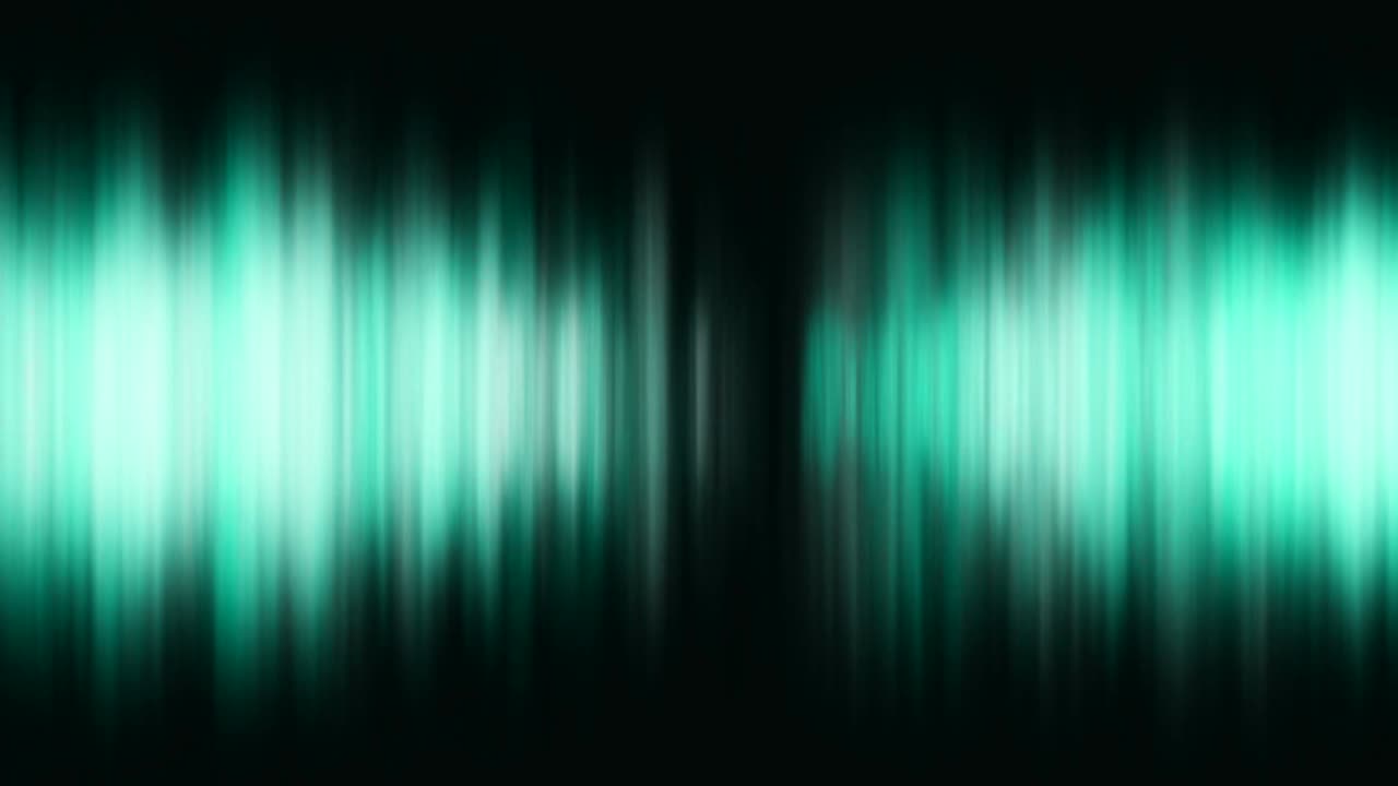 visualizador abstracto ecualizador multicolor fondo de movimiento con rayas turquesas