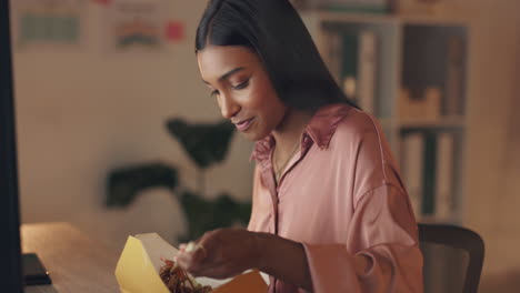 Young-woman-with-chinese-food