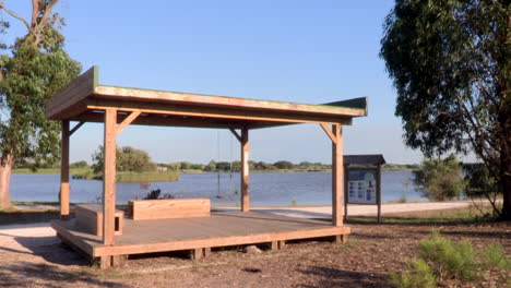 espacio para el descanso y la relajación con vista a la gran lagoa da vela