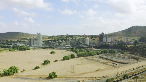 en el ámbito de la agricultura a gran escala