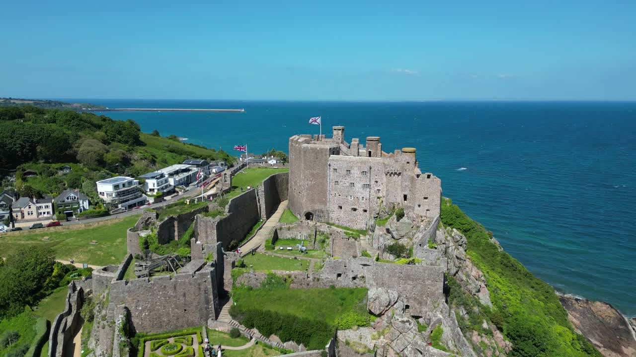 또는 몬트게일 성, 고리, 저지 채널 섬 드론, 항공기