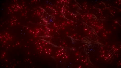 4k red neuronal abstracta con sinapsis de disparo.