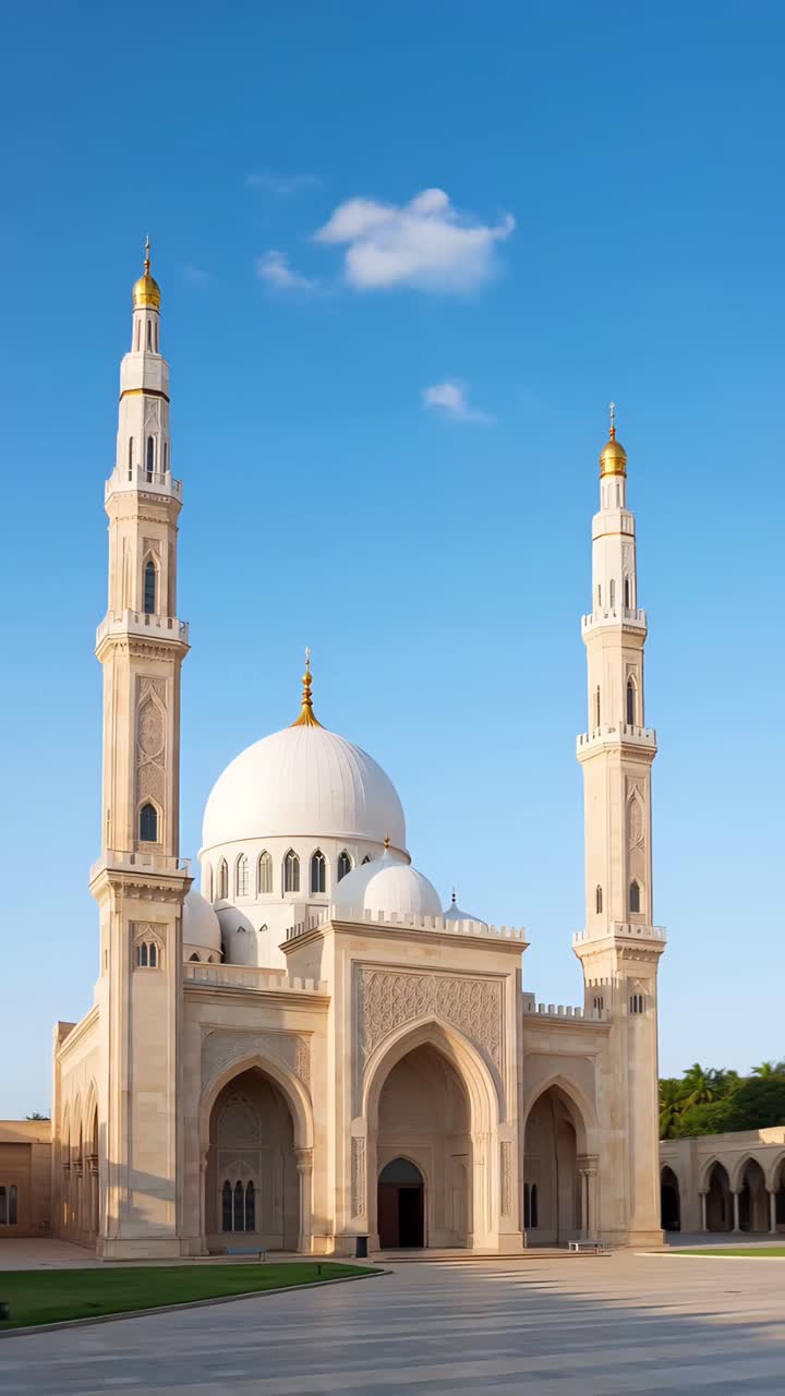 Eid al-Adha Moschea Sfondo islamico 4K