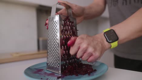 grating beets