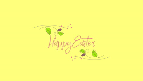 Happy-Easter-text-on-yellow-background-2