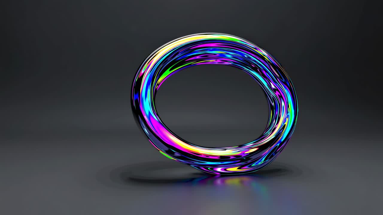 Abstract Colorful Ring