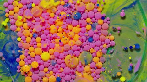 colorful abstract bubble background