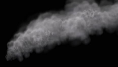 Simple-Efecto-Visual-De-Humo-Pesado-Sobre-Fondo-Negro-Animación-3d