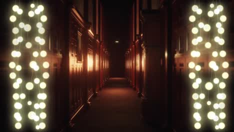 Animation-of-lights-over-scary-narrow-corridor