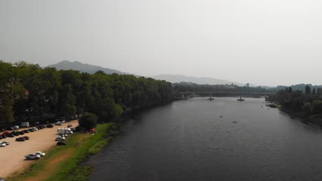 Ponte-De-Lima-Portugal-Y-Alrededores,-Imágenes-De-Drones