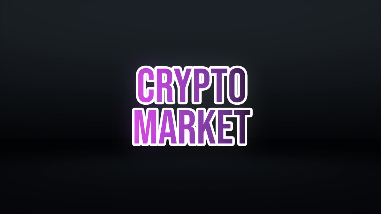 Flat crypto mining logo | Free Vector