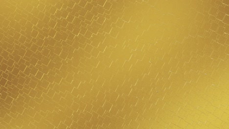 abstract geometric golden backgroundfoil tiles texture seamless loop background 3d rendering