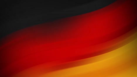 abstract waving flag of germany: seamless loop animation