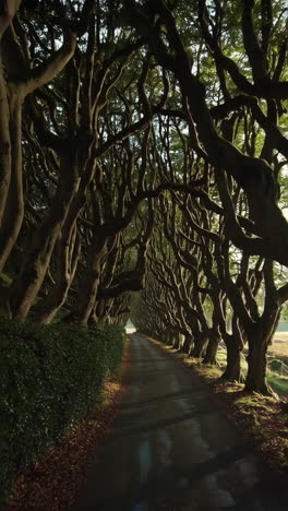 mystical tree tunnel of the dark hedges