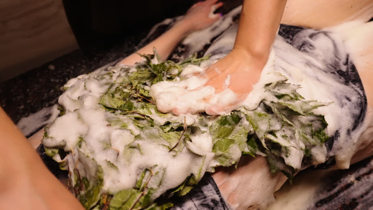 Herbal Body Treatment in a Banya