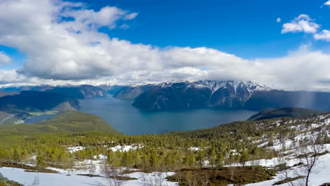 beautiful nature norway. the sognefjorden.