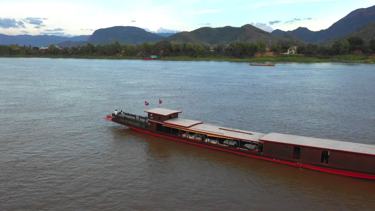 Boat On Mekong River