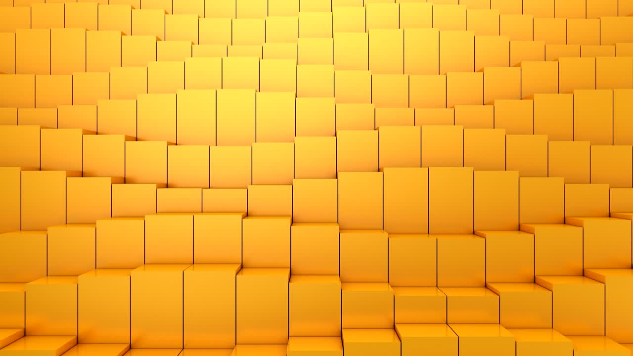 las cajas forman una onda