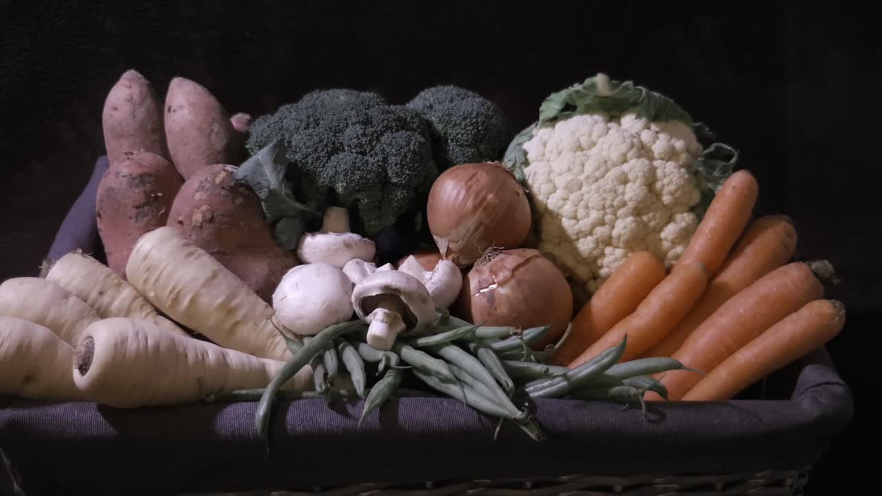 verduras frescas de temporada