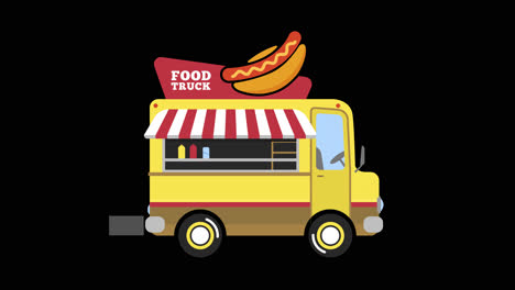 food truck illustration