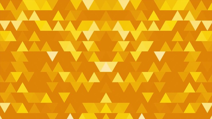 Abstract Geometric Pattern with Triangles