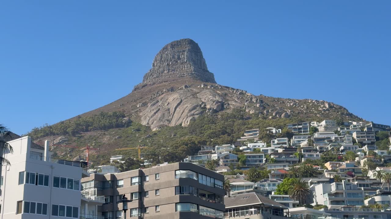 Lion's Head, Kapstaden, Sydafrika en sommardag