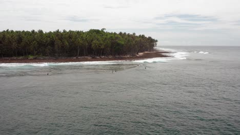 grupo de surf, panorama de olas mentawai