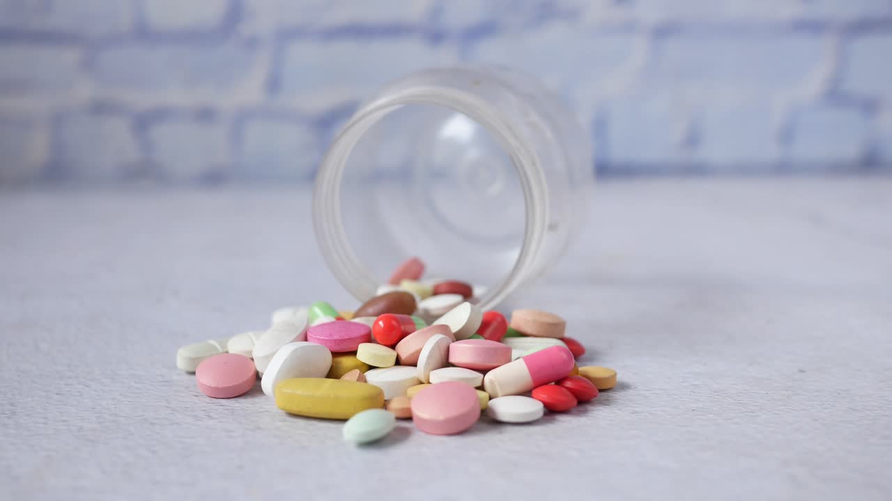 다채로운 약 한 어리