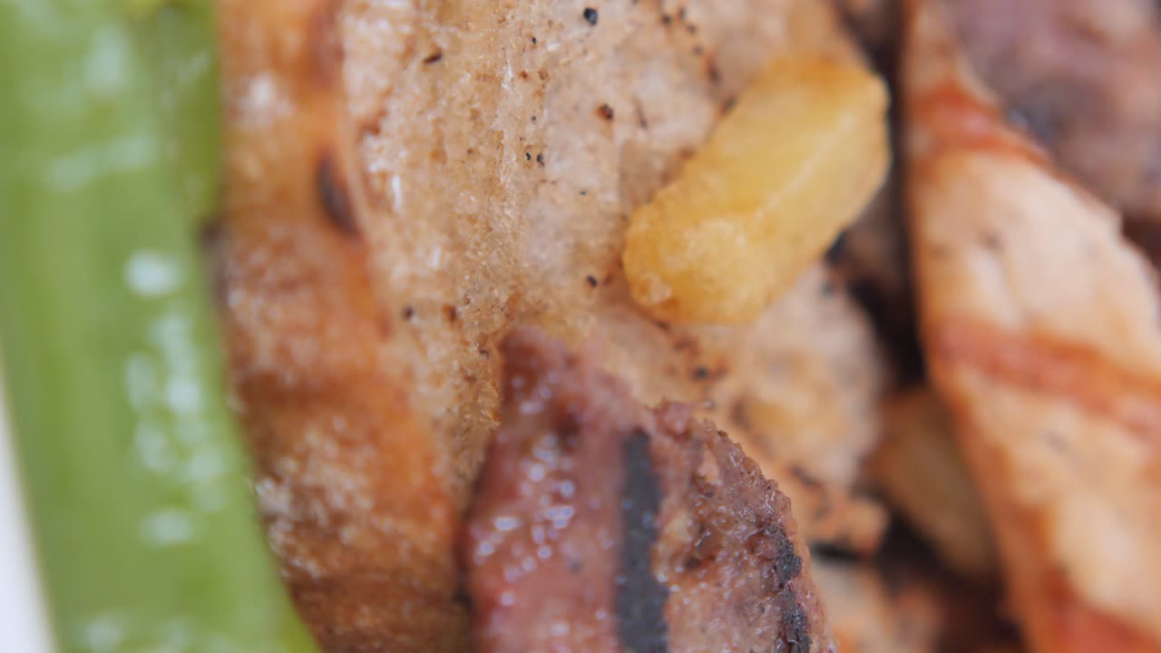 Shish Kebab on a Plate