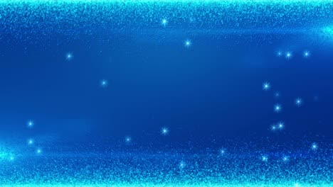 falling glittering snow crystals christmas video loop animation theme winter background