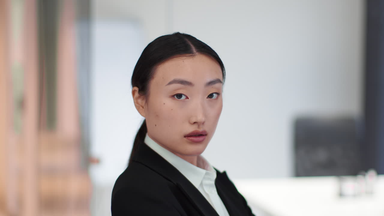 Confident Asian Business Woman Portrait